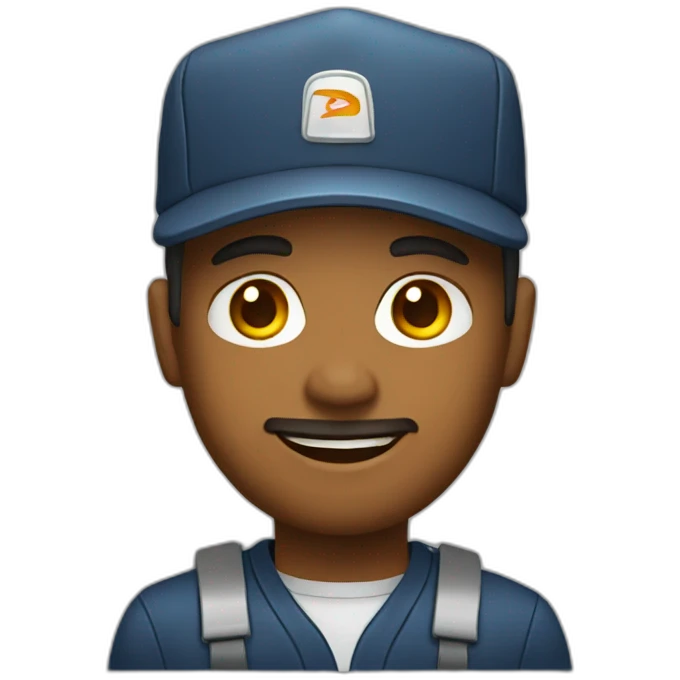 truck driver emoji