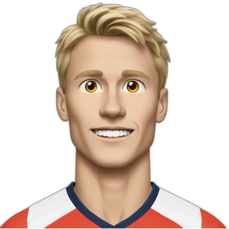 martin ødegaard running emoji
