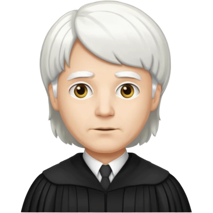 judge with white wig emoji