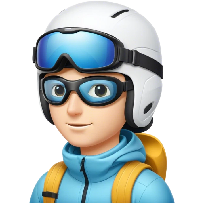 Skifahrerin Abfahrt  emoji