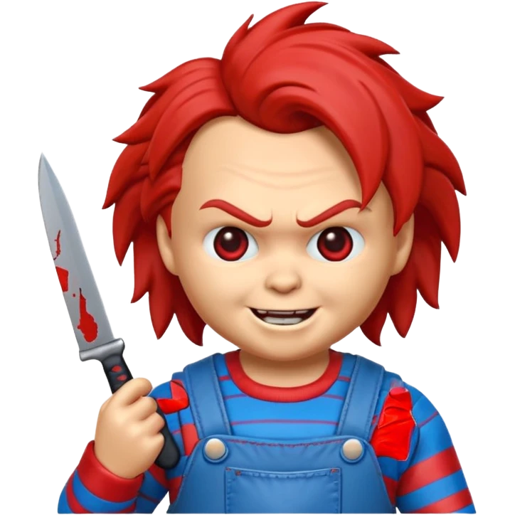 Un emojin de chuky emoji