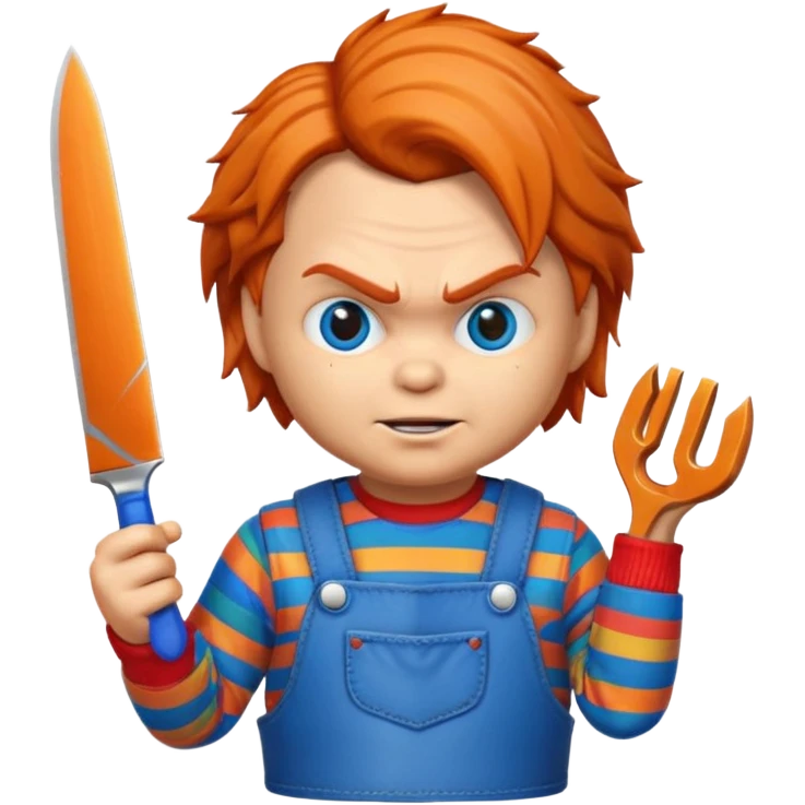 Un emojin de chuky emoji