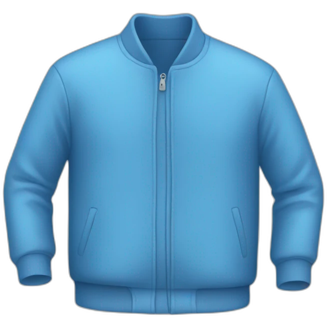 blue clothes emoji