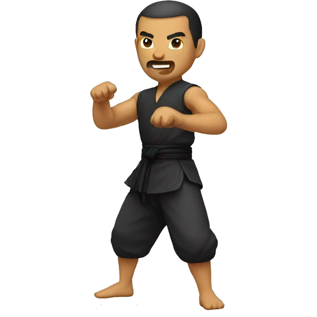 kung fu master emoji