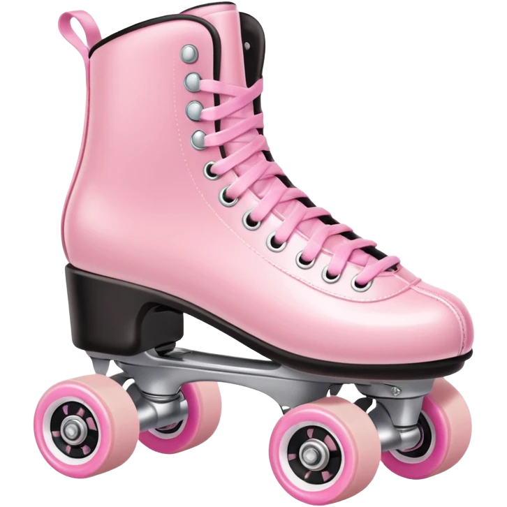 Light pink Roller skates  emoji