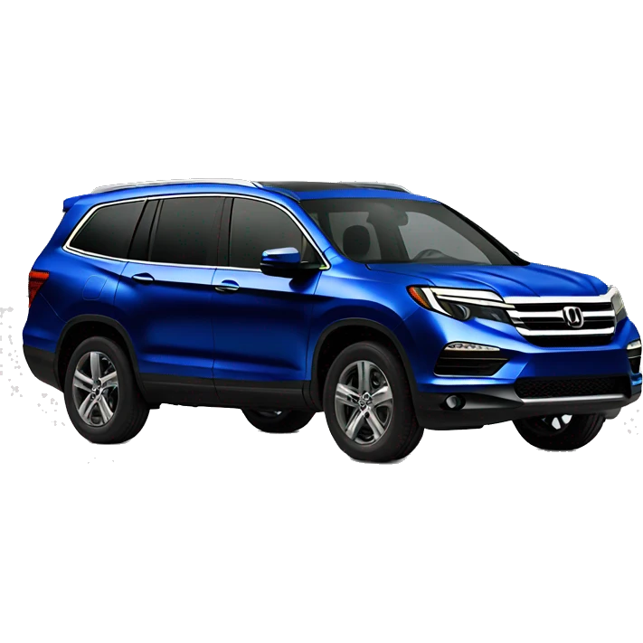 Blue Honda Pilot  emoji