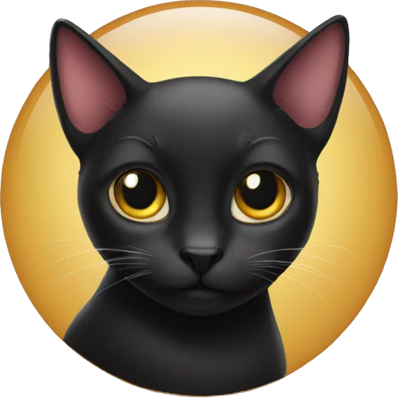 black cat emoji