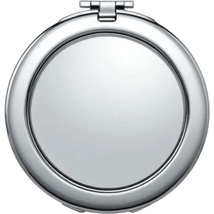 small round compact mirror emoji