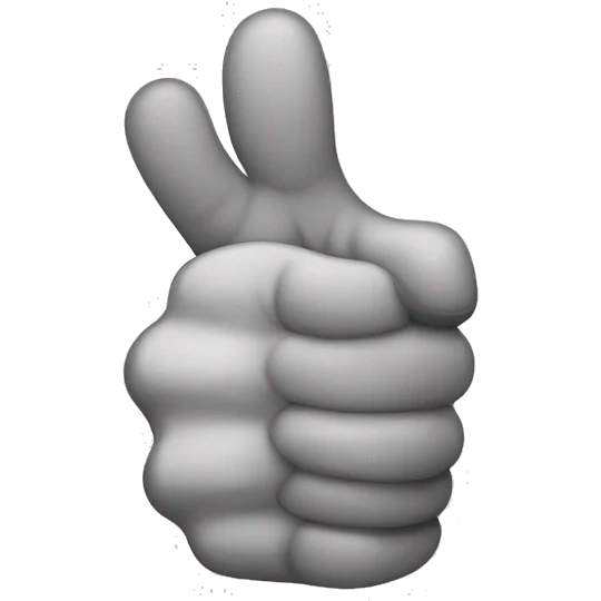 Thumbs up face emoji emoji