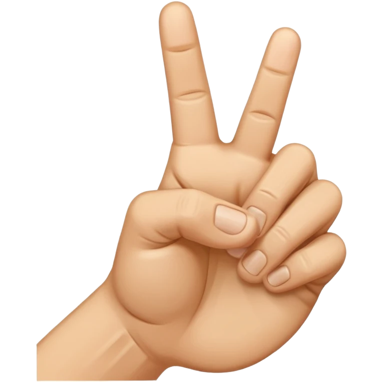 Create an emoji of a right hand. The thumb and middle finger of the right hand are pressed together, with the index finger positioned between them. The remaining fingers are curled into a fist. Add motion lines around the emoji to indicate a downward hand movement. emoji