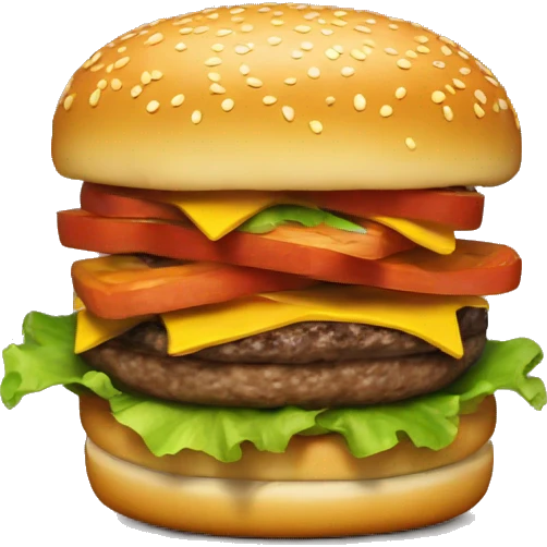 Show me a hamburger emoji