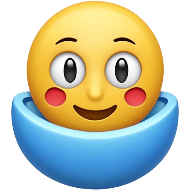 3d animasyon tarzında sevimli gözlerinden kalp çıkan çok mutlu mavi bir ejderha emojisi emoji