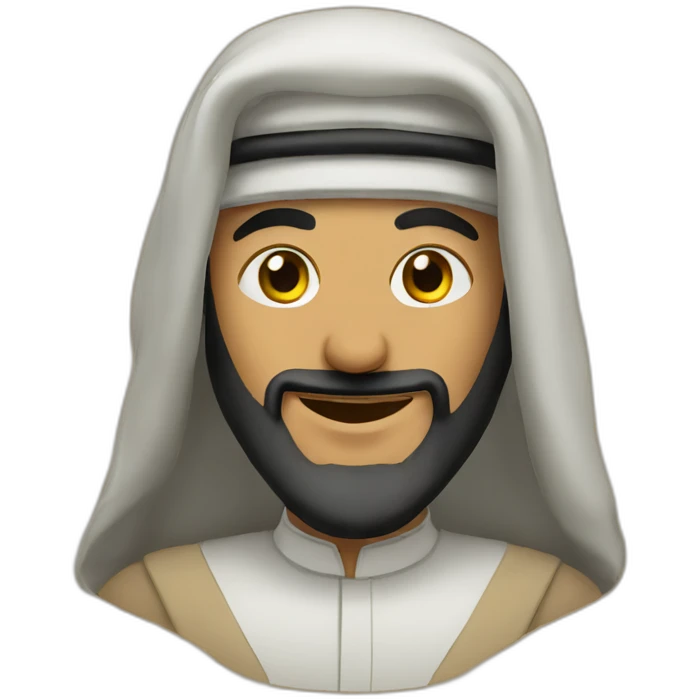 Arabe qui saute emoji