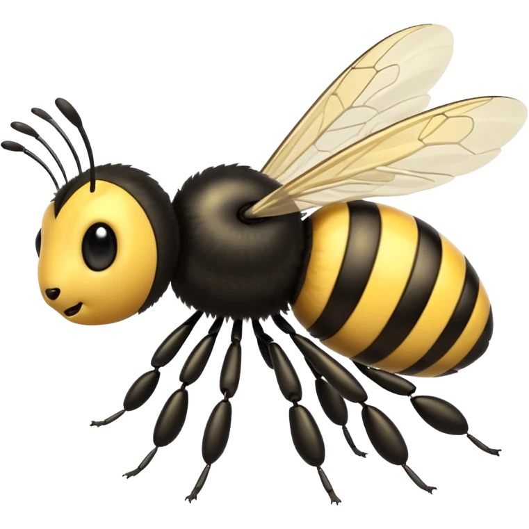 bee flying emoji