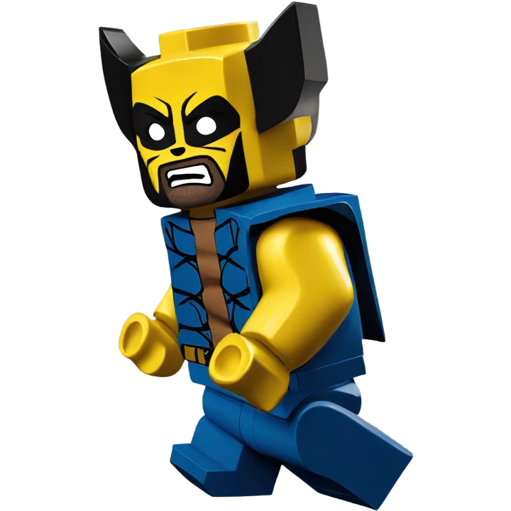 Wolverine Lego emoji