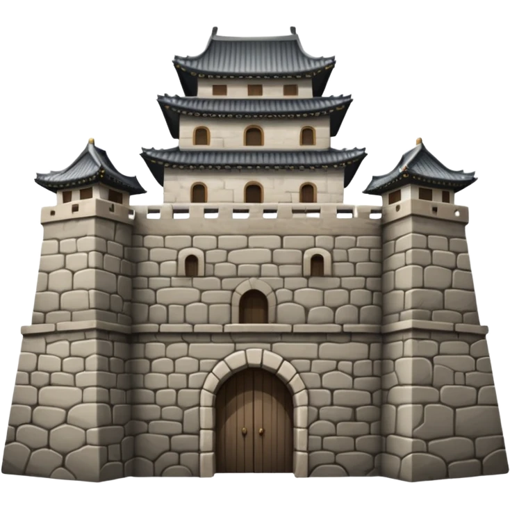 South Korea 
Hwaseong Fortress Palace castle emoji