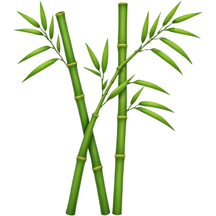 green bamboo emoji
