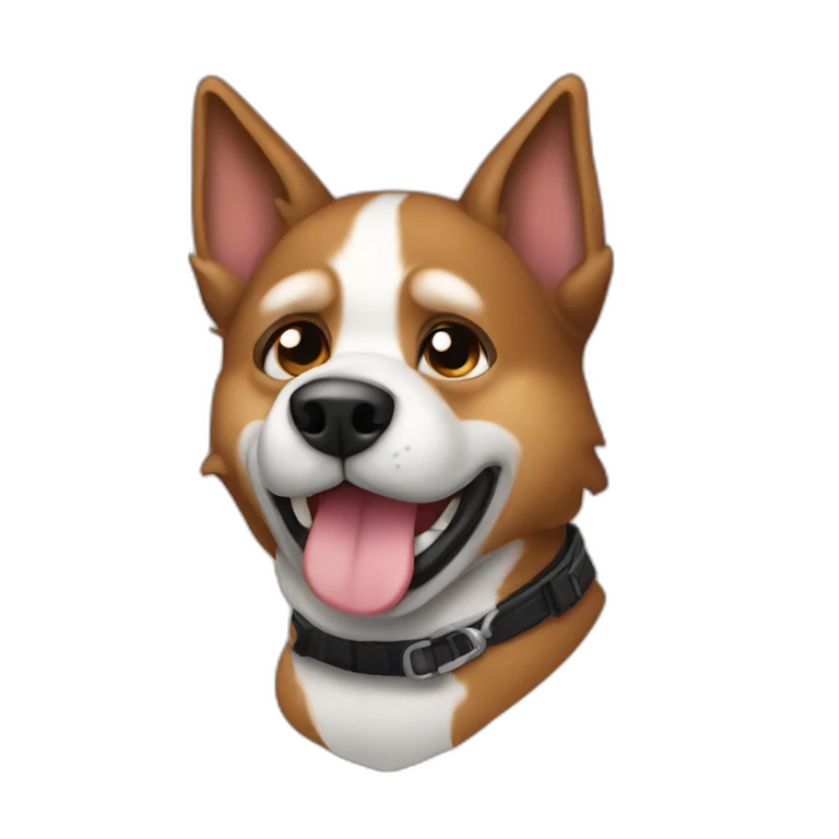 Moto perro emoji
