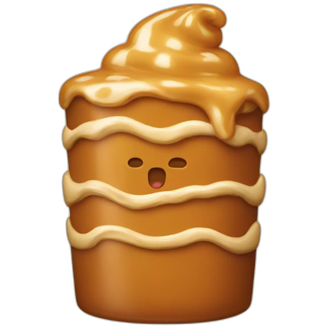 Caramel vanilla emoji