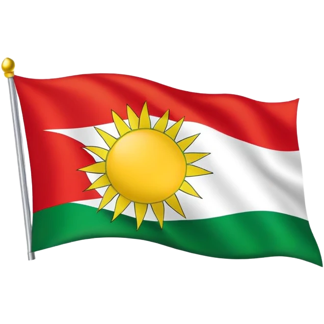 Kurdish flag  emoji