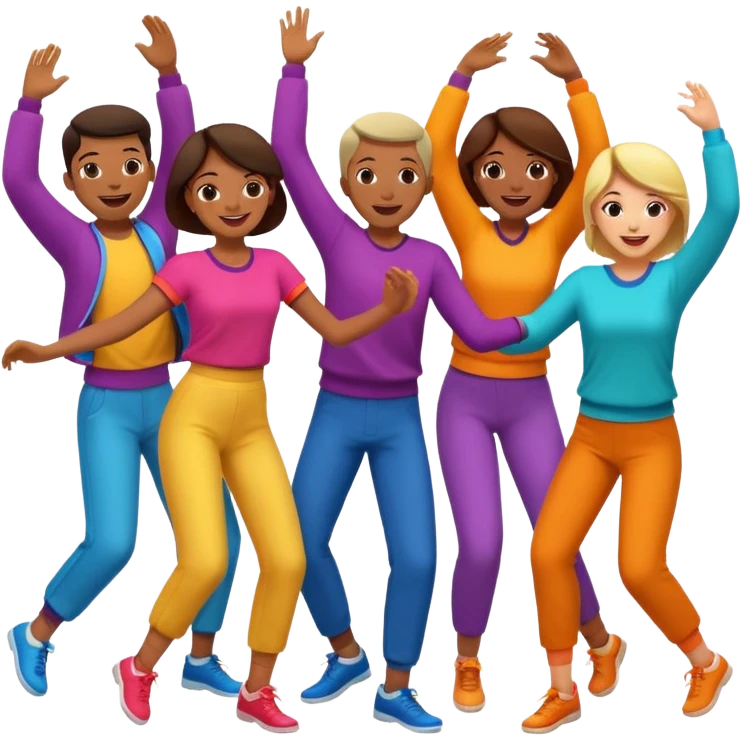 people dancing emoji