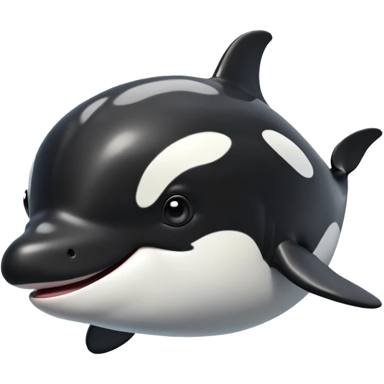 cinematic-comical-orca-portrait-emoji,-head-tilted-dramatically-with-an-exaggeratedly-shocked-expression,-featuring-a-sleek-black-and-white-body-with-wide,-comically-expressive-eyes-full-of-playful-disbelief-and-animated-flippers,-simple emoji