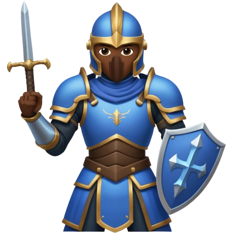 Big damage Role, at guild bosses,  iconic, with blue and black theme  emoji