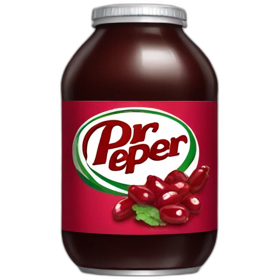 Diet Dr pepper emoji