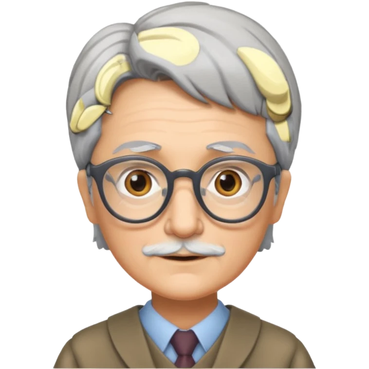 The wise librarian emoji