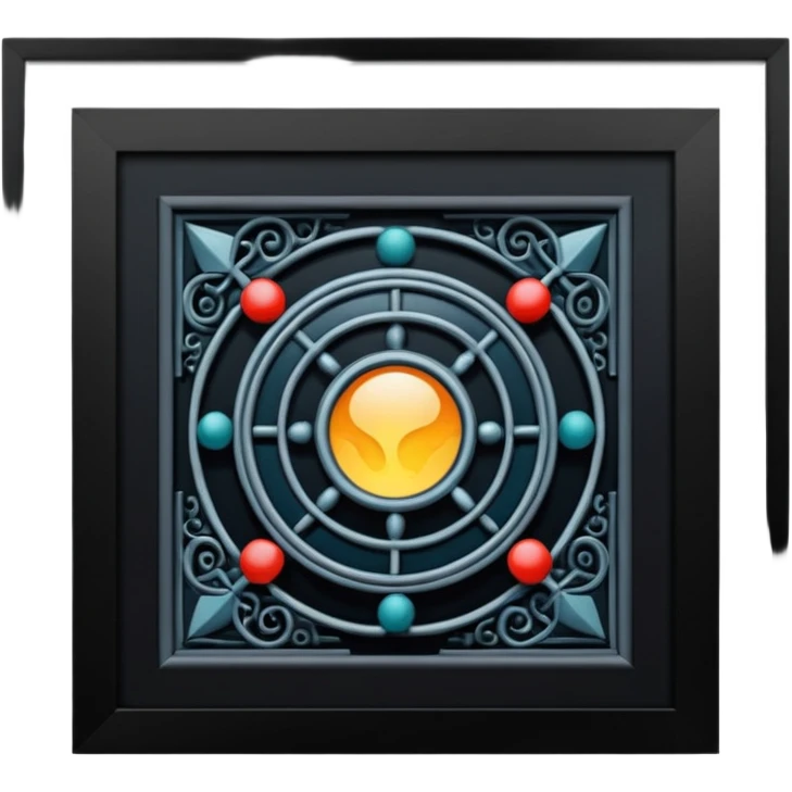 concept of metaexistencial control emoji