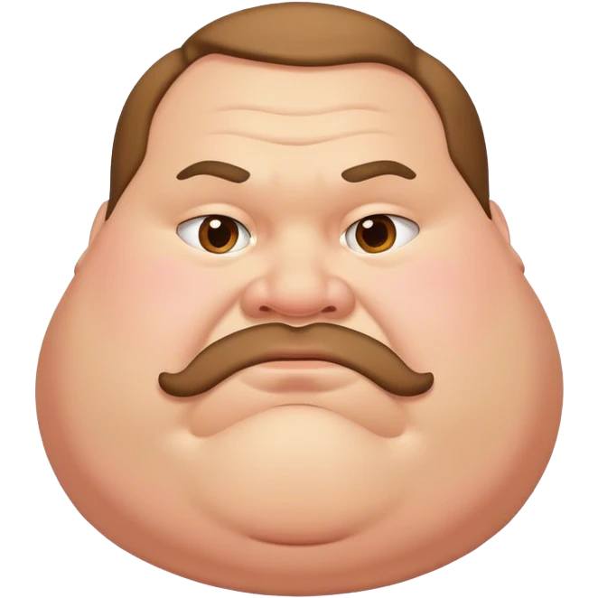 fat man emoji