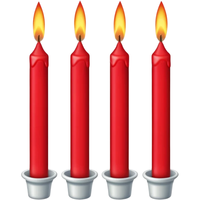 RED CANDLES emoji
