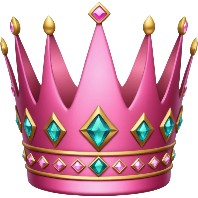 pink crown emoji