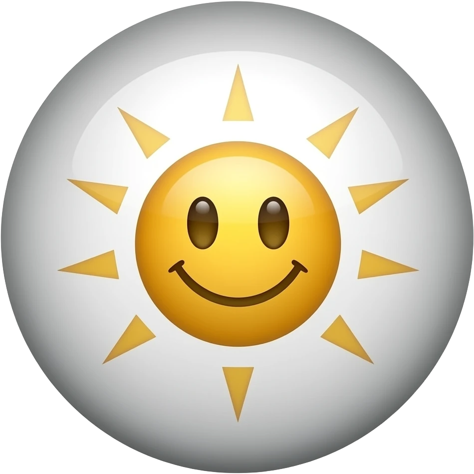 realistic 3D icon for ENERGITIC MOOD, minimal square cards, centered object, soft shadow, white background, subtle gradient, premium mobile UI design emoji