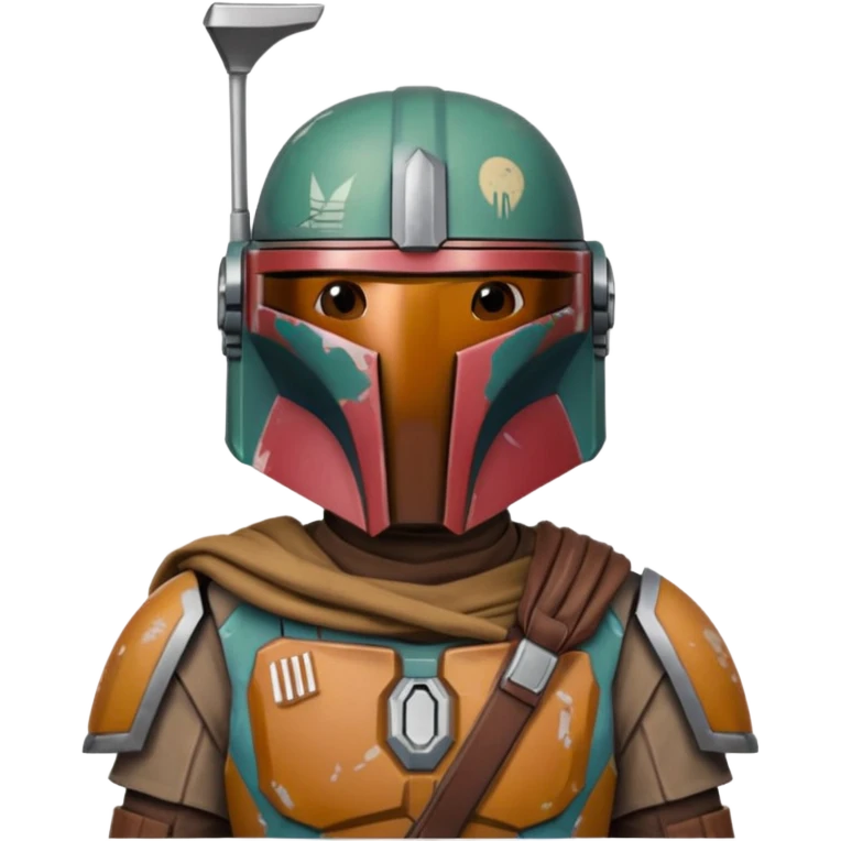 mandalorian colororful outfit emoji