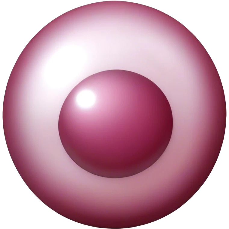 Pearl stone Burgundy emoji