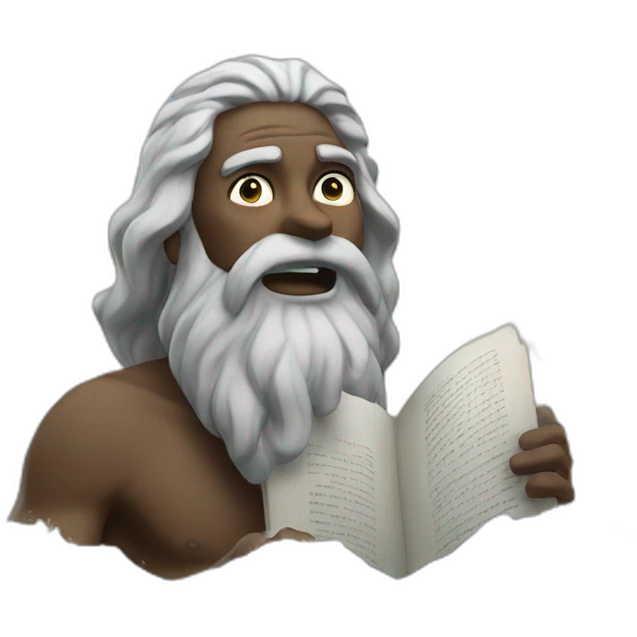 moses splitting the read sea emoji