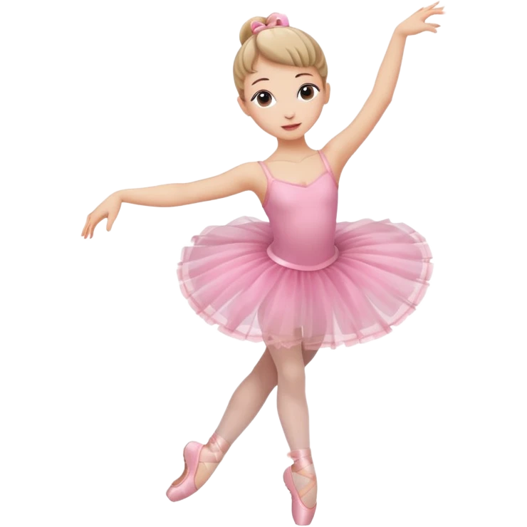 Girl ballerina emoji 2 legs emoji