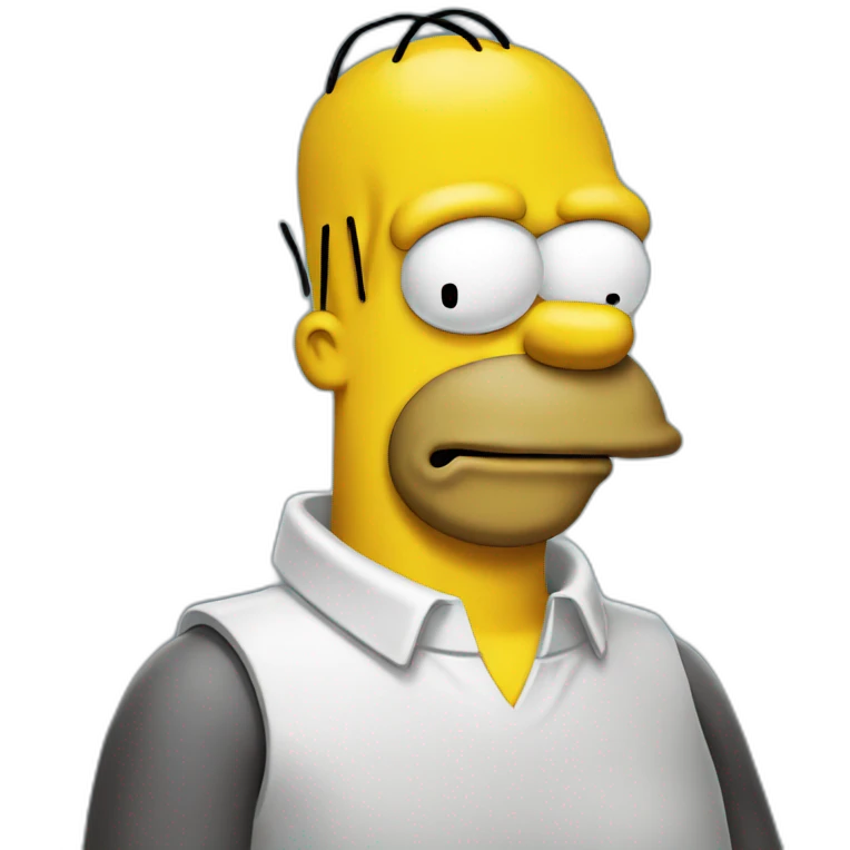 Homer simpson emoji