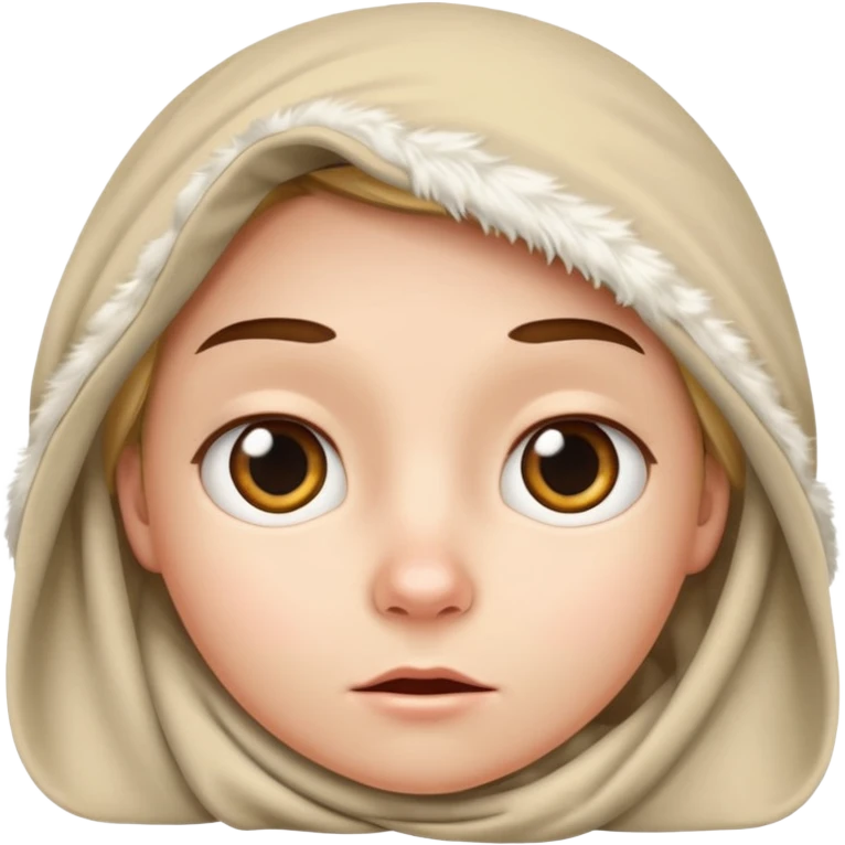 Lappland arknighits character peeking emoji