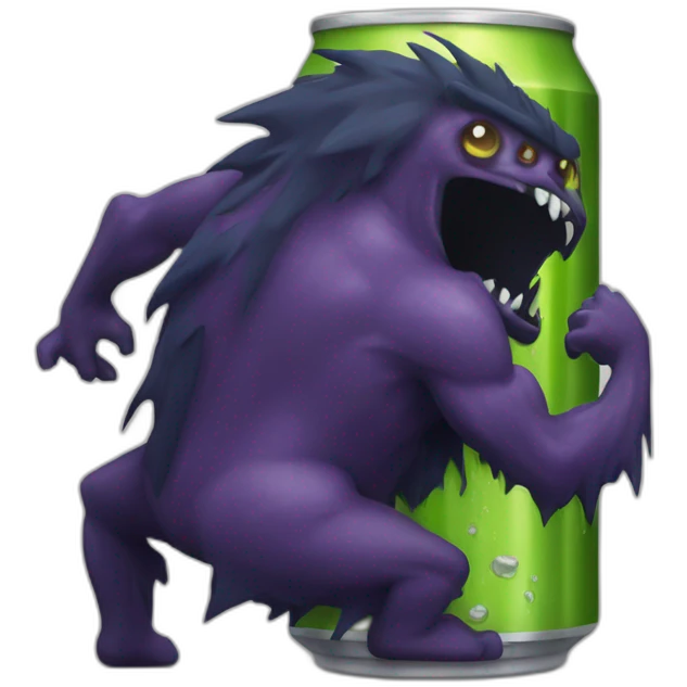 Monster energy boisson original emoji