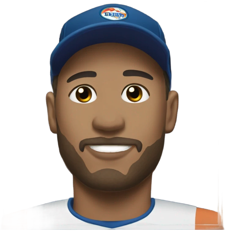 Collectible sports card emoji