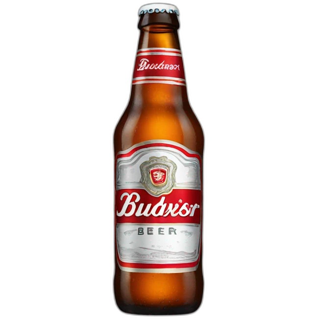 Budweiser beer emoji