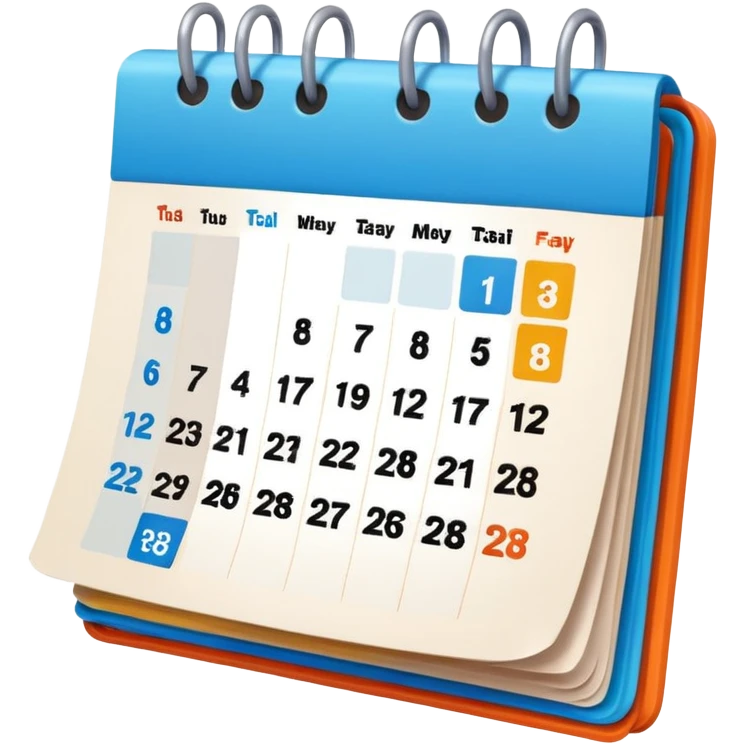 calendar emoji