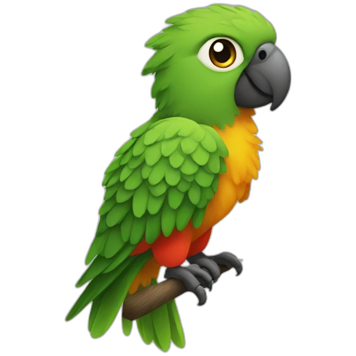 fast parrot emoji