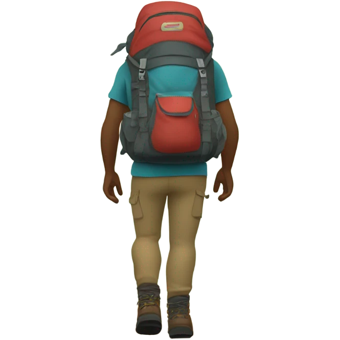 Hiking emoji