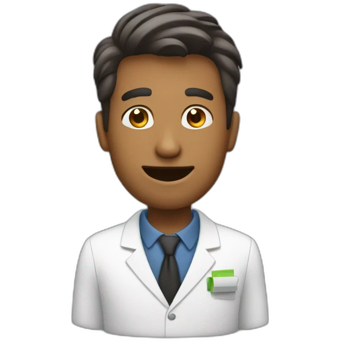 Guy trading stocks emoji