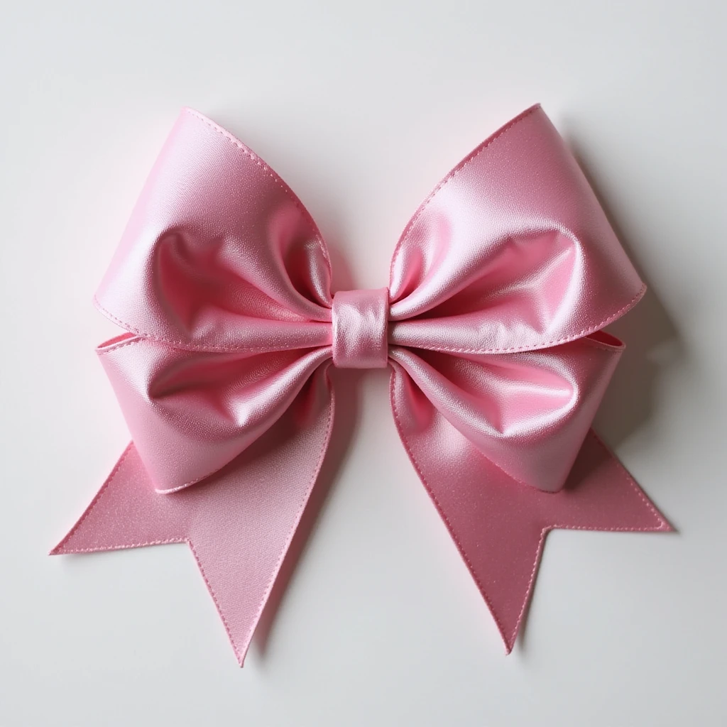 pink gothic bow, photorealistic style, variation 4 emoji