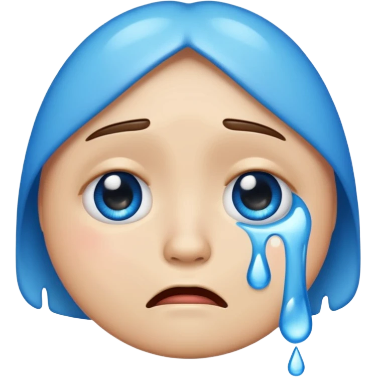 An emoji that is crying emoji