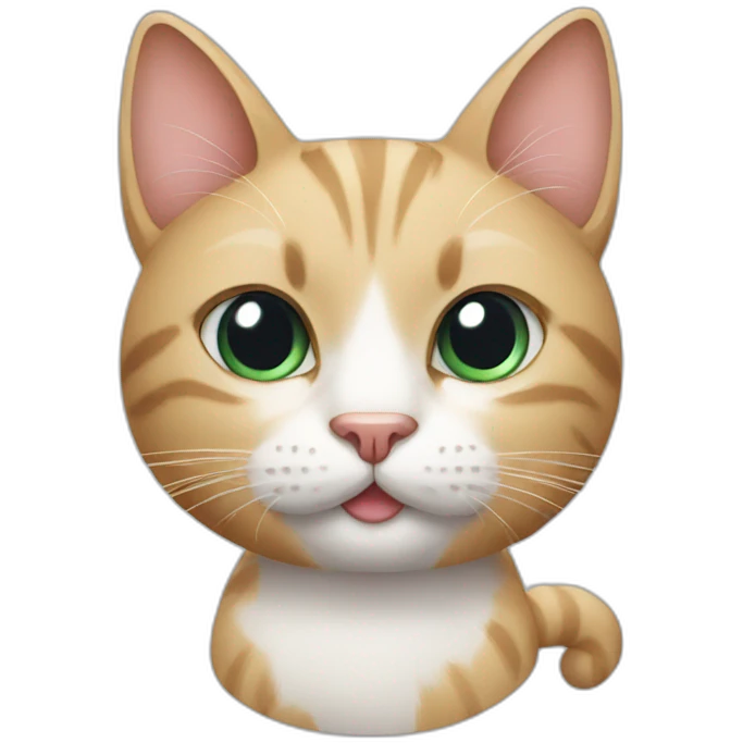 Cat with iPhone  emoji